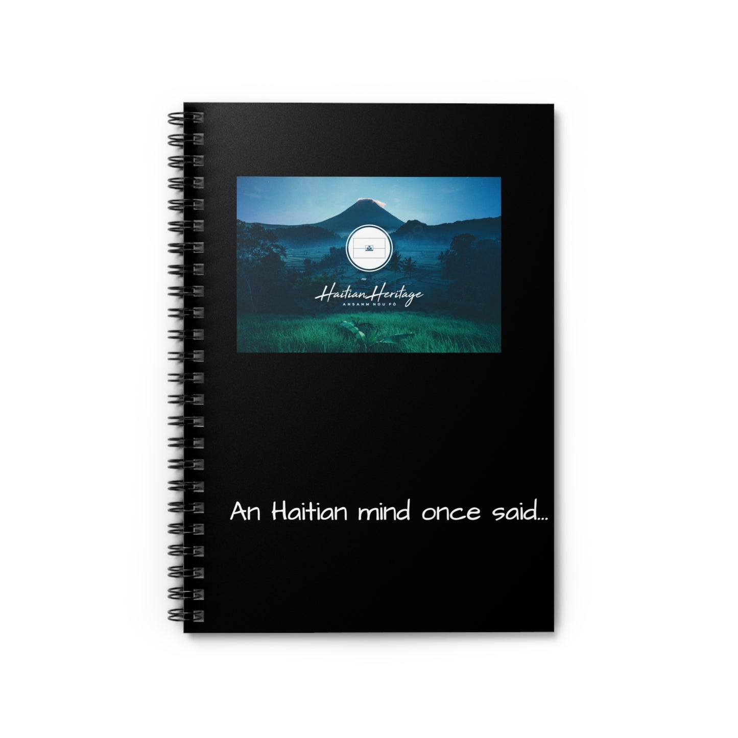 Haitian Spiral Notebook